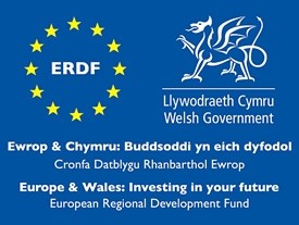 Ewrop & Chymru: Buddsoddi yn eich dyfodol logo